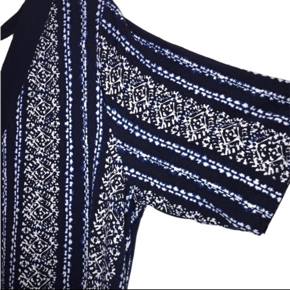 EUC Cuddl Duds Loungewear Navy Blue Gown Women’s Size XL​ - Picture 6 of 9